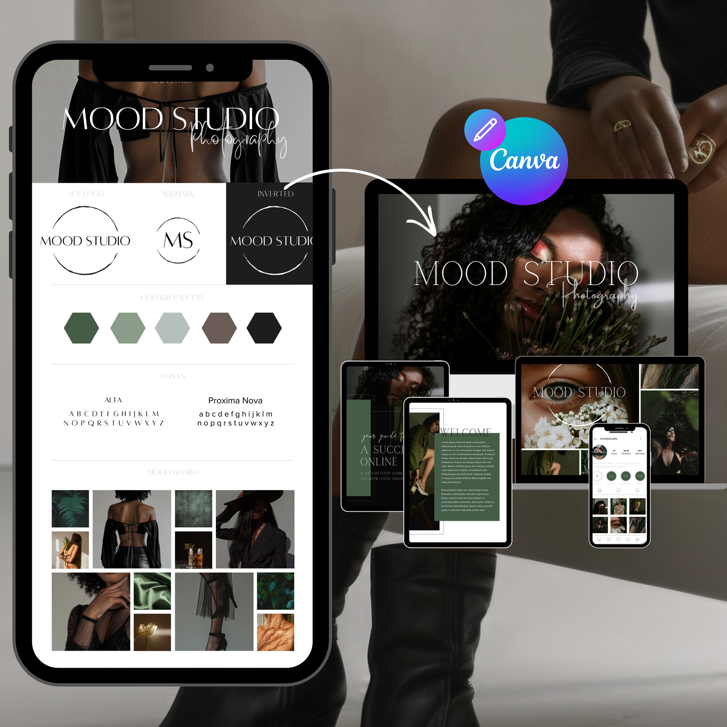 30 Branding Board Templates.