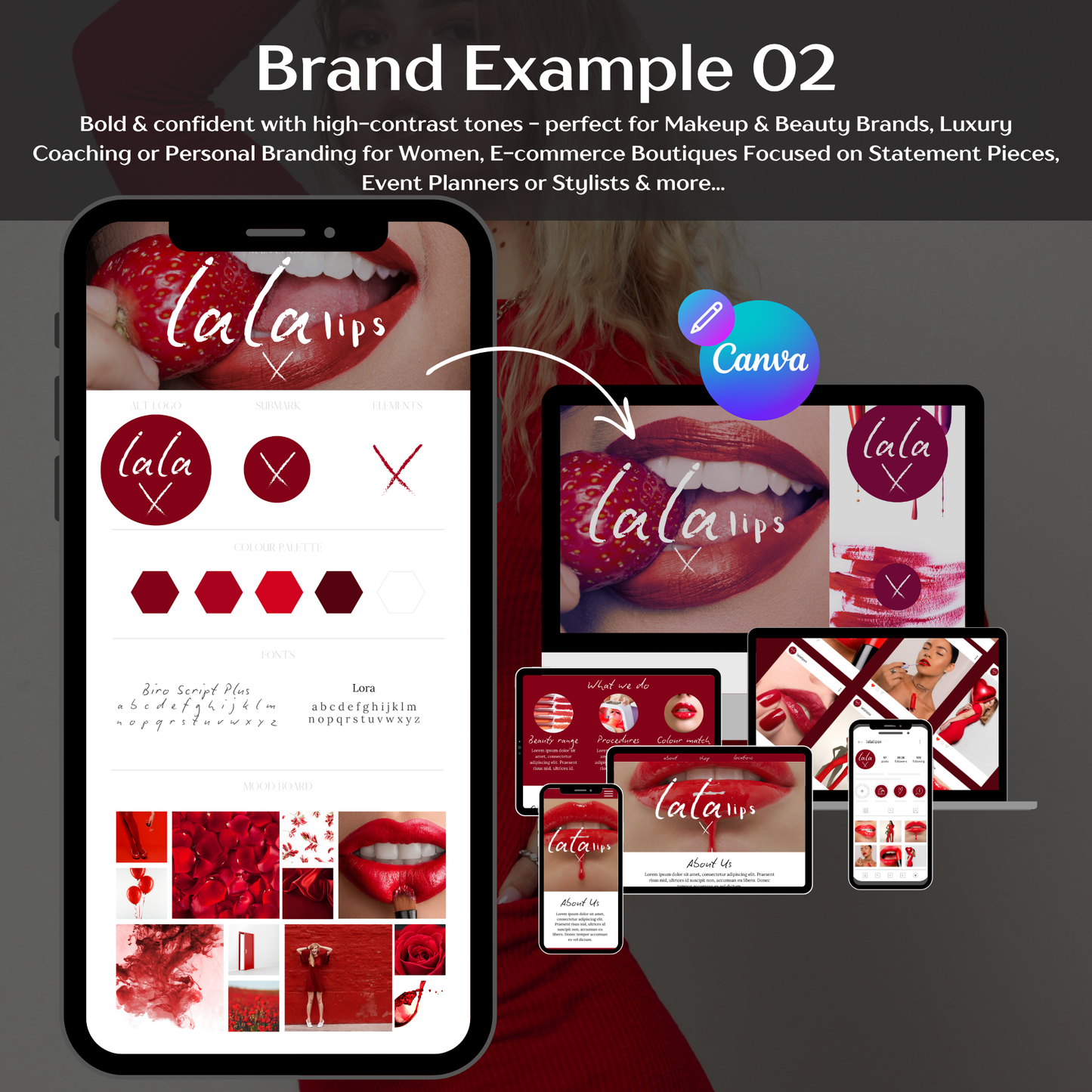 The Beginner's Brand Kit: Your complete DIY guide to branding beautifully - no experience needed.