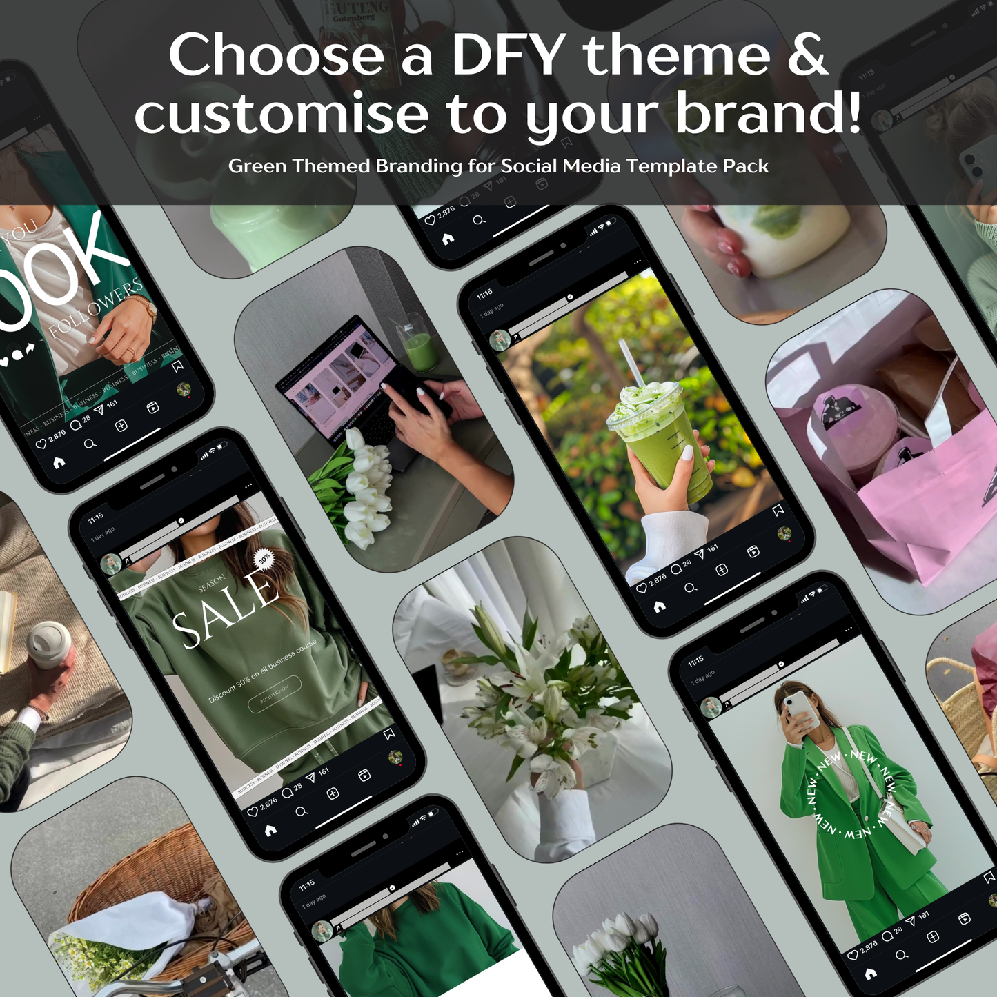 The Beginner's Brand Kit: Your complete DIY guide to branding beautifully - no experience needed.
