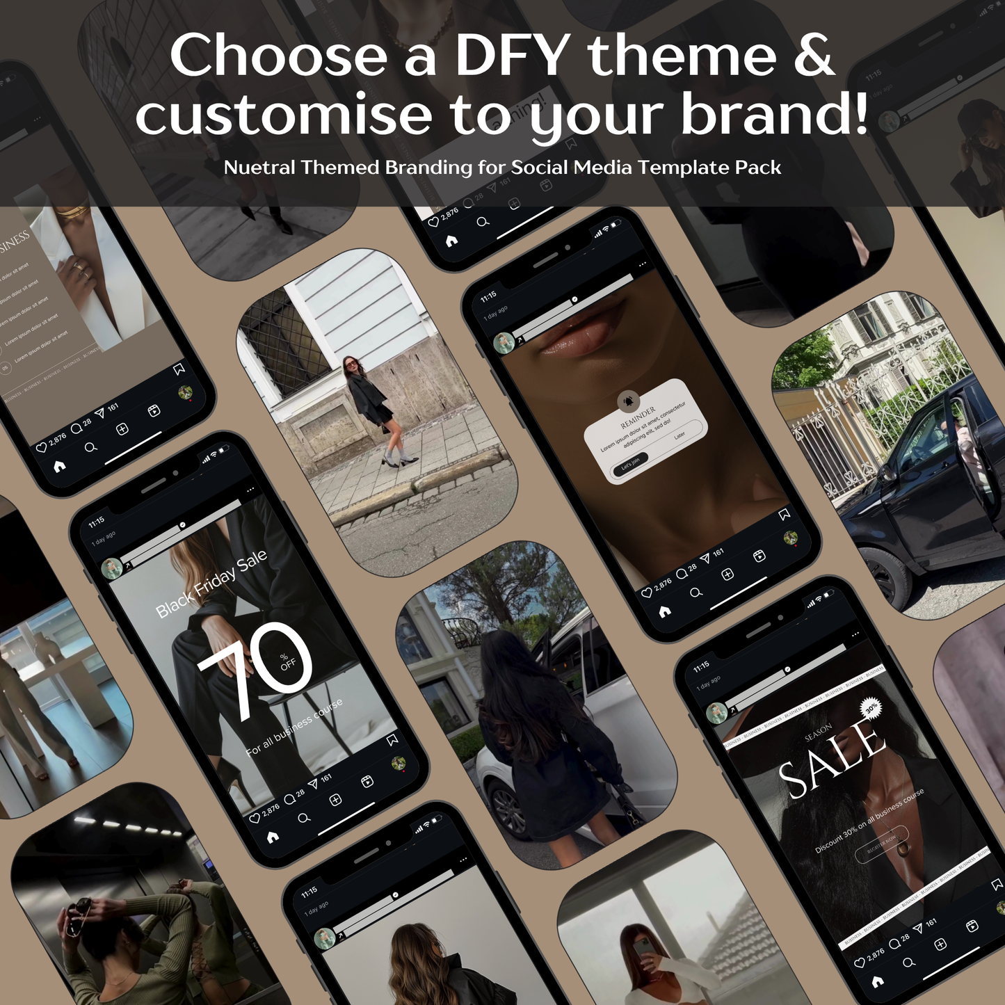 The Beginner's Brand Kit: Your complete DIY guide to branding beautifully - no experience needed.